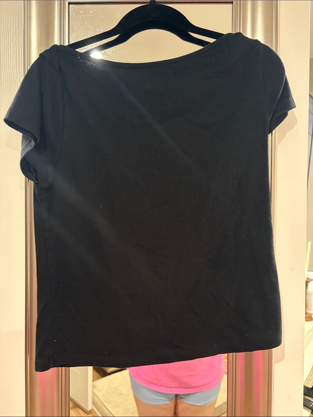 Old Navy Black Short Sleeve Women's Tee